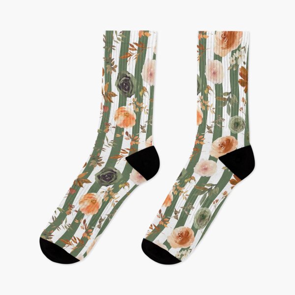 Item preview, Fall Flowers Ginger Sage designed and sold by WildAliceArt.