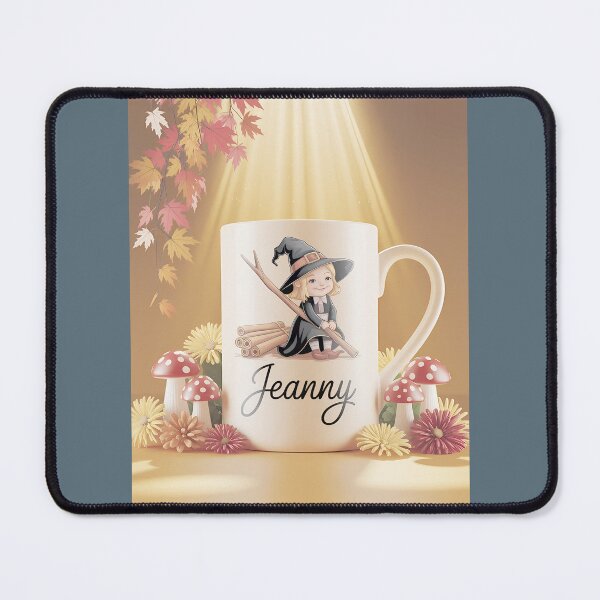Item preview, Cute Witchy Jeanny Autumn Vibes designed and sold by DeborahtfArts.