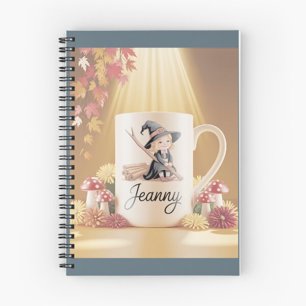 Item preview, Cute Witchy Jeanny Autumn Vibes designed and sold by DeborahtfArts.