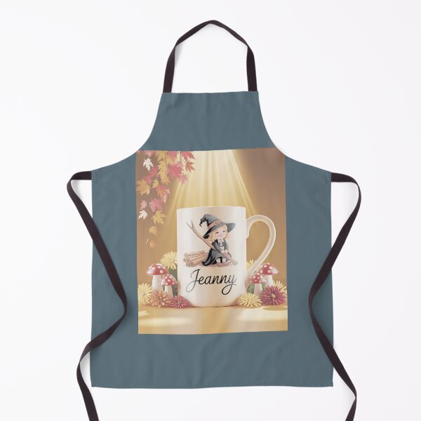 Item preview, Cute Witchy Jeanny Autumn Vibes designed and sold by DeborahtfArts.