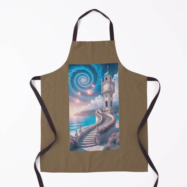 Item preview, Celestial Clock Tower Staircase designed and sold by DeborahtfArts.