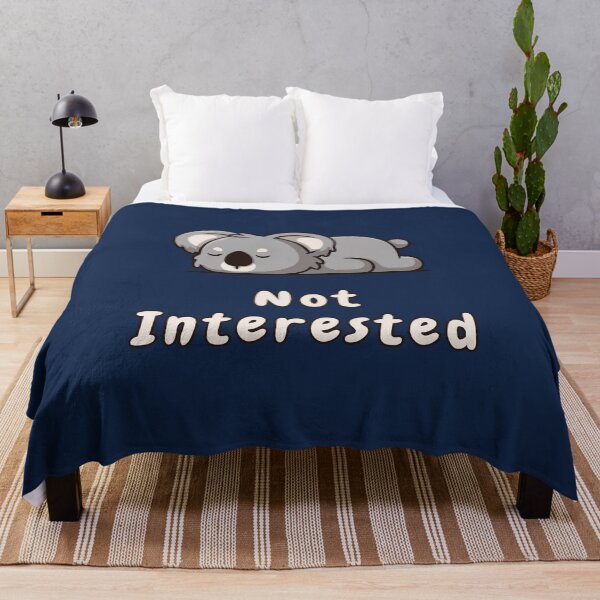 Item preview, Not Interested, Resting Koala Bear, Cute Animal designed and sold by AASparksDesigns.