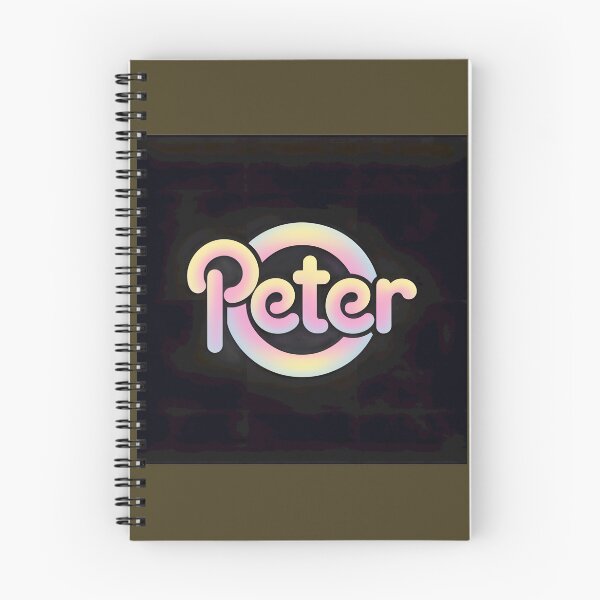 Item preview, Peter Retro Gradient Logo designed and sold by BowmanpfStudio.