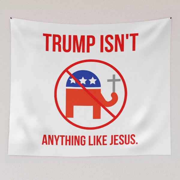 Item preview, Trump isn’t anything like Jesus. designed and sold by Rachel the Artist .
