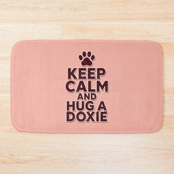 Item preview, Keep Calm and Hug a Doxie | Vintage Dachshund Design designed and sold by pick-o-print.