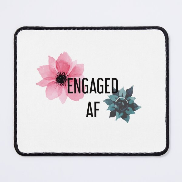 Item preview, Im Engaged AF designed and sold by mirmirkane.