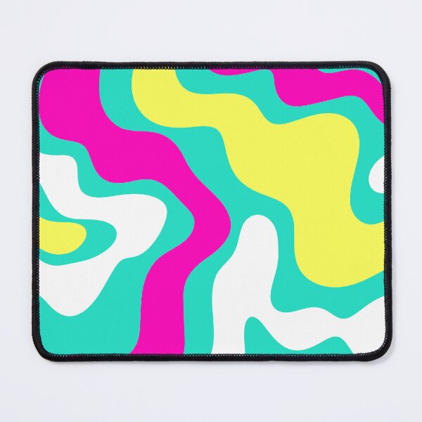 Item preview, Neon Fluorescent Swirl – Bold Retro Wave Design designed and sold by EmeraldeaArt.