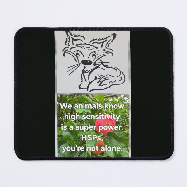 Item preview, Highly sensitive person. HSP. High sensitivity. Nature. Dog. designed and sold by HLabyrinth.