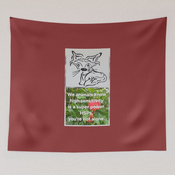 Item preview, Highly sensitive person. HSP. High sensitivity. Nature. Dog. designed and sold by HLabyrinth.