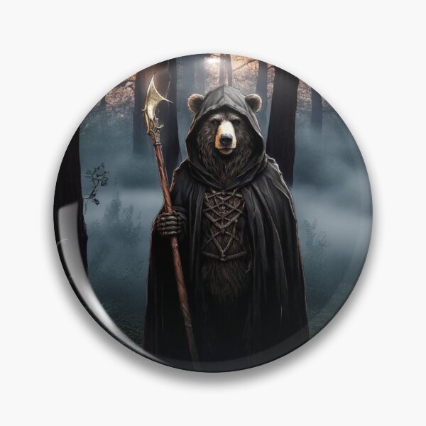 Item preview, Annwfn Warden Bear Art designed and sold by Englandbear.