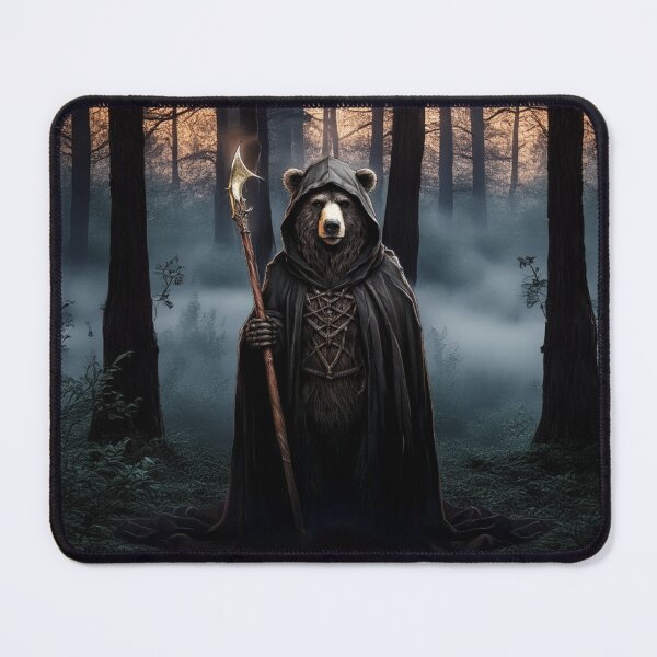 Item preview, Annwfn Warden Bear Art designed and sold by Englandbear.