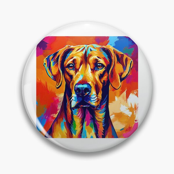 Item preview, Vibrant Modern Art Rhodesian Ridgeback – Colorful Dog Lover Design designed and sold by Fredster1966.