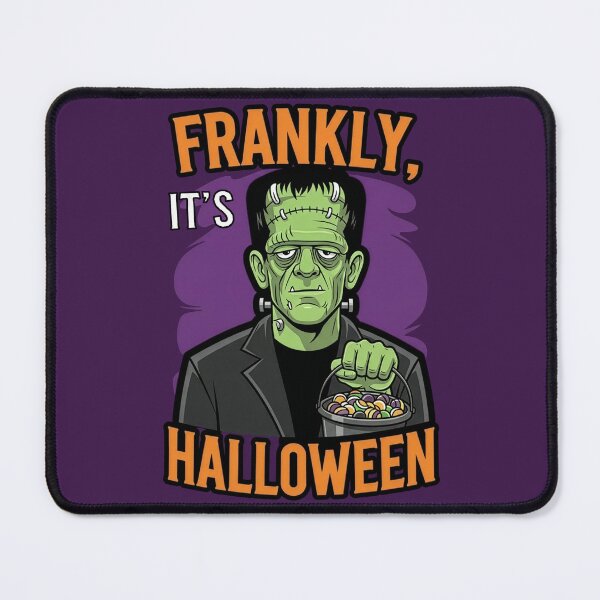 Item preview, Frankly It's Halloween - Funny Frankenstein Monster Merchandise Graphic designed and sold by kornkobart.