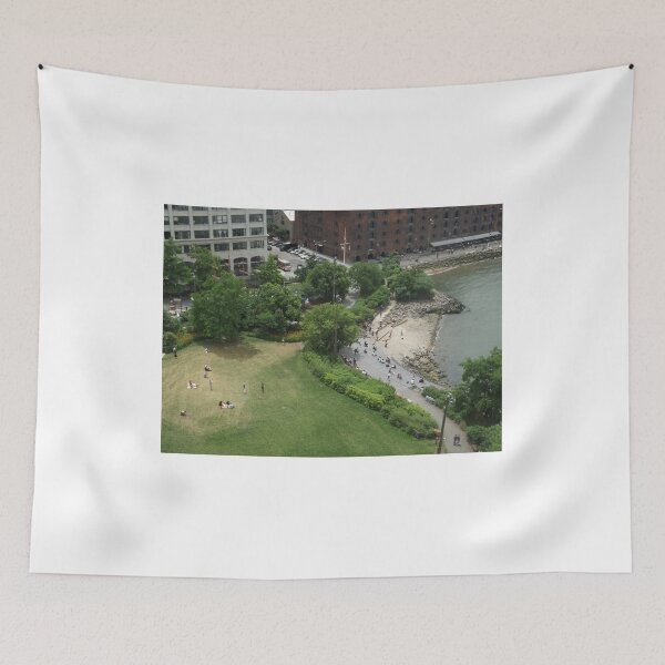 Item preview, Aerial View, Brooklyn Bridge Park, Brooklyn, New York City designed and sold by lenspiro.