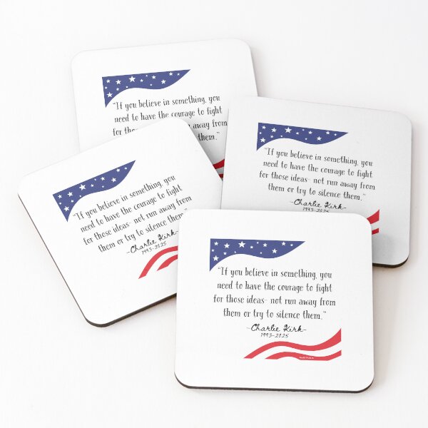 Item preview, Charlie Kirk Quote designed and sold by HavilahPrintsCo.