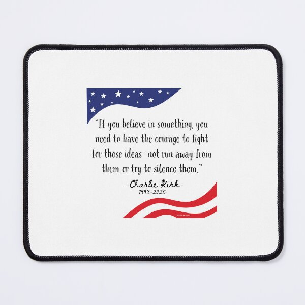 Item preview, Charlie Kirk Quote designed and sold by HavilahPrintsCo.