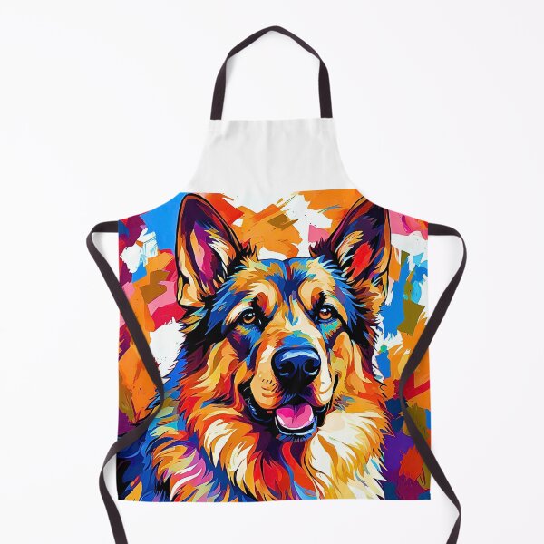 Item preview, Vibrant Modern Art German Shepherd – Colorful Dog Lover Design designed and sold by Fredster1966.