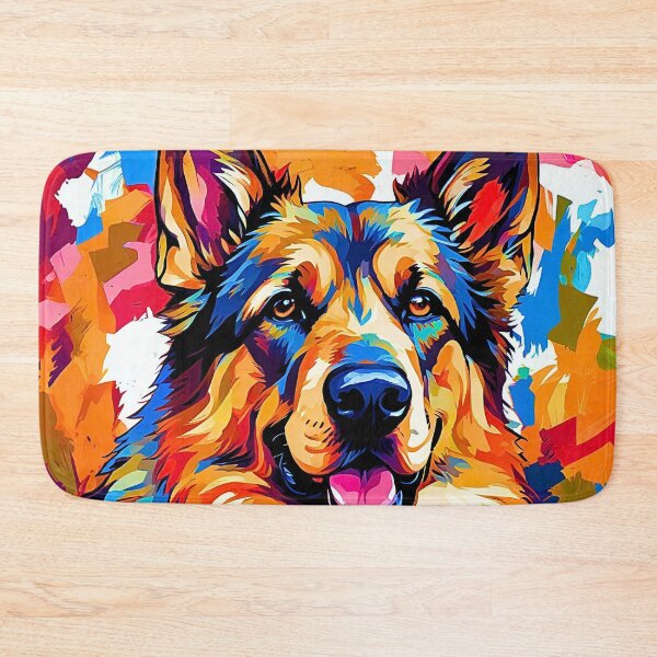 Item preview, Vibrant Modern Art German Shepherd – Colorful Dog Lover Design designed and sold by Fredster1966.
