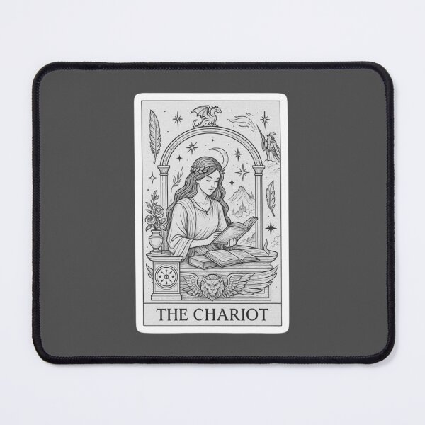 Item preview, The Chariot – Illustration for Book-Loving Minds designed and sold by Luz M. Oroño.
