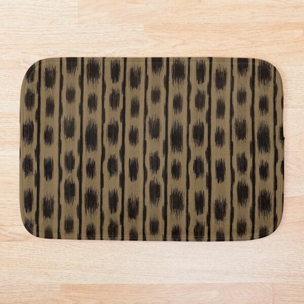 Item preview, Linear Leopard Ikat designed and sold by Honey Crystal Fashion and Homegoods .