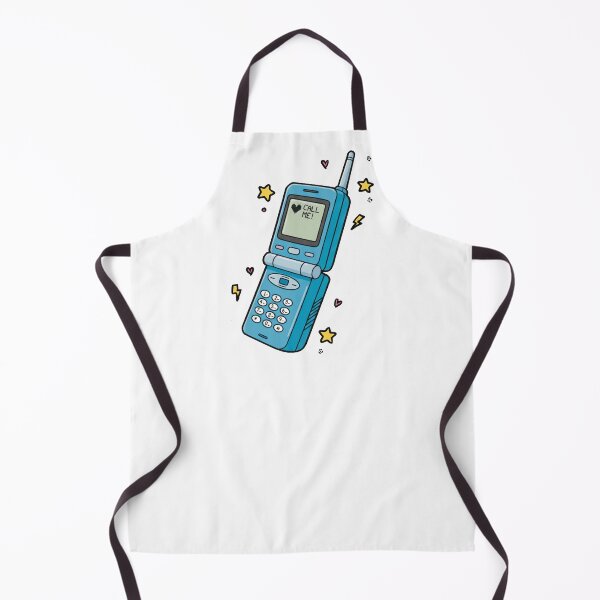 Item preview, Blue Vintage Flip Phone Retro Design designed and sold by Thousandfurrs.