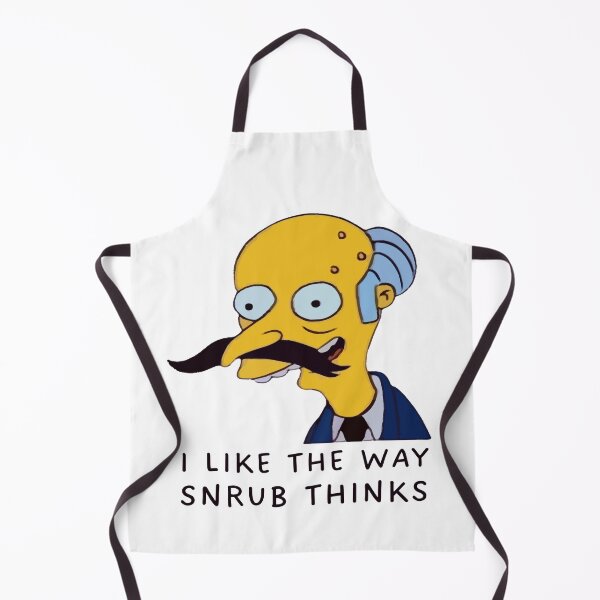 Item preview, I Like the Way Snrub Thinks – Cartoon Parody Meme designed and sold by UNK-Fatigues.