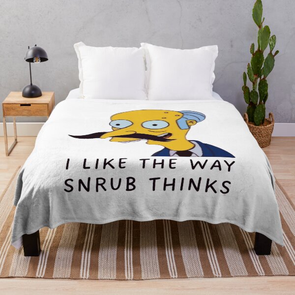 Item preview, I Like the Way Snrub Thinks – Cartoon Parody Meme designed and sold by UNK-Fatigues.