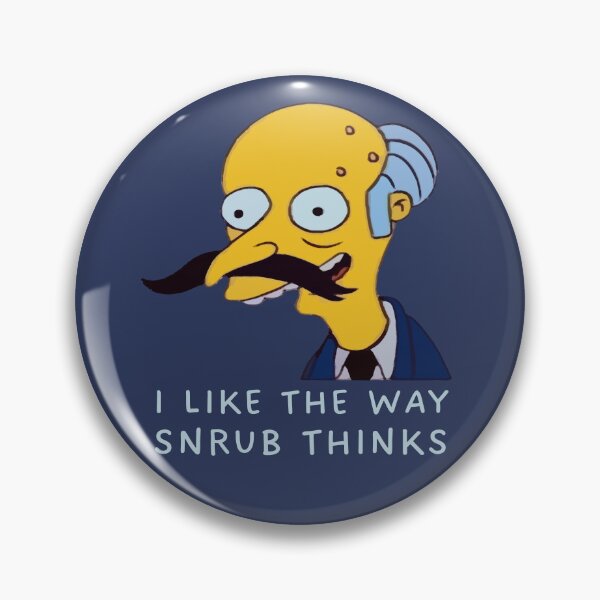 Item preview, I Like the Way Snrub Thinks designed and sold by UNK-Fatigues.