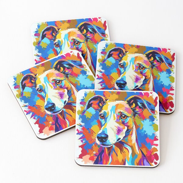 Item preview, Vibrant Modern Art Whippet – Colorful Dog Lover Design designed and sold by Fredster1966.
