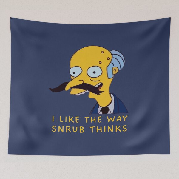 Item preview, I Like the Way Snrub Thinks designed and sold by UNK-Fatigues.