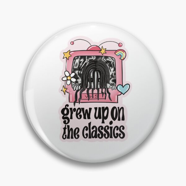 Item preview, Grew Up On The Classics Horror Girl Cute TV designed and sold by VeryGoodShopp.
