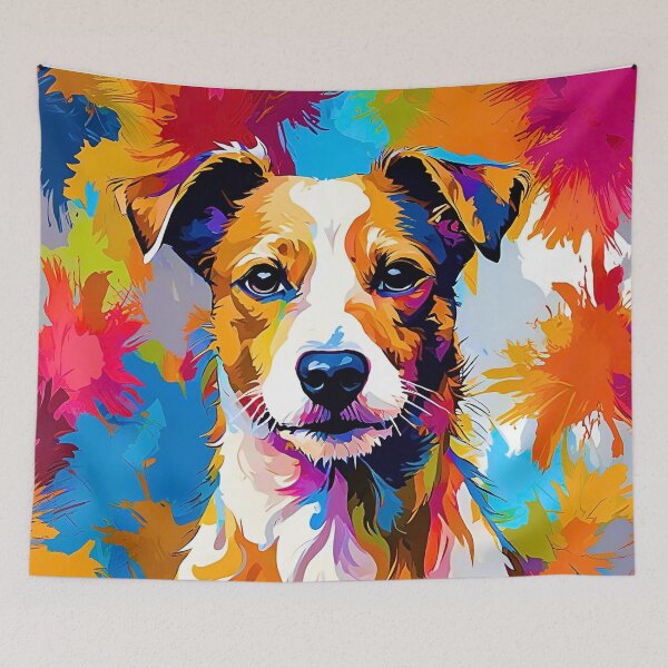 Item preview, Vibrant Modern Art Jack Russell Terrier – Colorful Dog Lover Design designed and sold by Fredster1966.