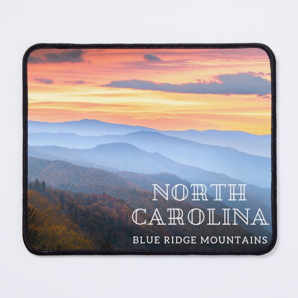 Item preview, North Carolina - Serenity of Blue Ridge Sunset - Sticker designed and sold by Daniel Wampler.