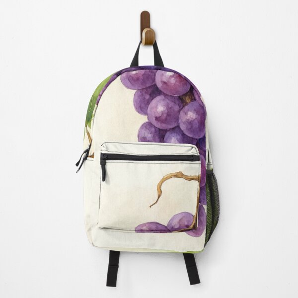 Item preview, Watercolor Grapes Illustration – Purple Fruit Bunch on White designed and sold by SVT Abstract.