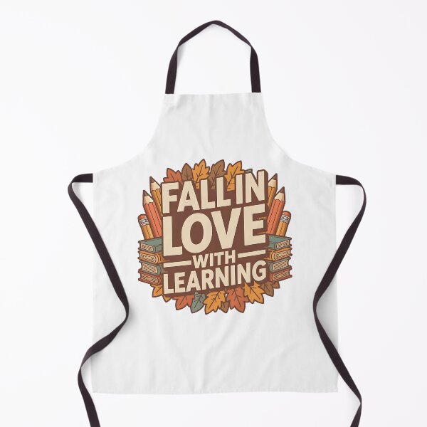 Item preview, Fall in Love with Learning Retro Autumn Design for Teachers Students Book Lovers Back to School Cozy Fall Season designed and sold by pkk72.