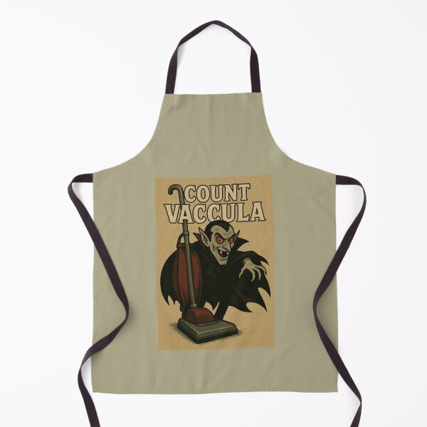 Item preview, Count Vaccula – Retro Vampire Vacuum Cleaner Parody designed and sold by hangmeart.
