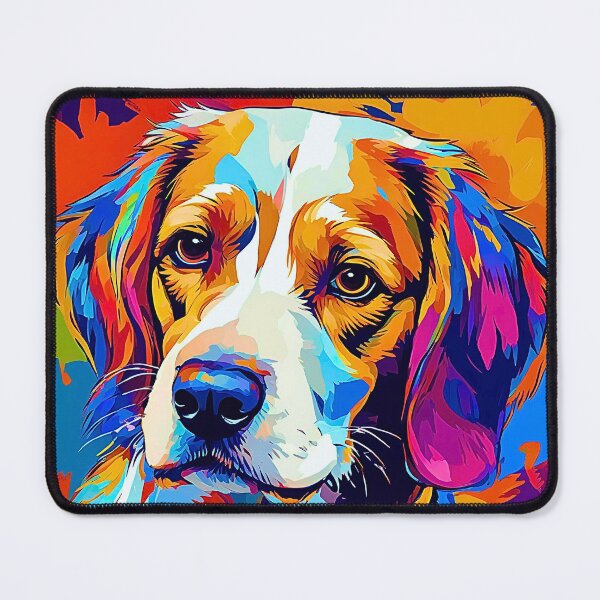 Item preview, Vibrant Modern Art Beagle – Colorful Dog Lover Design designed and sold by Fredster1966.
