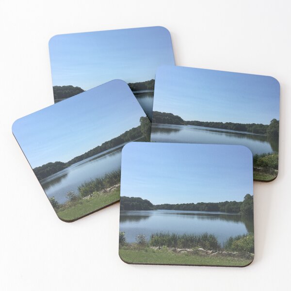 Item preview, Blue Sky above the Lake designed and sold by AffeldtImages.