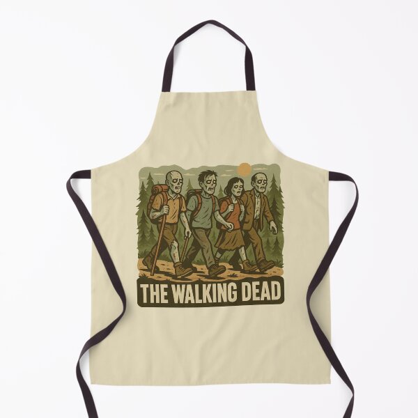 Item preview, The Walking Dead – Funny Zombie Hiking Parody designed and sold by hangmeart.