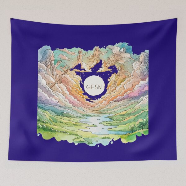 Item preview, Creation of Heaven and Earth from Chaos,   designed and sold by PaintMeWorld.