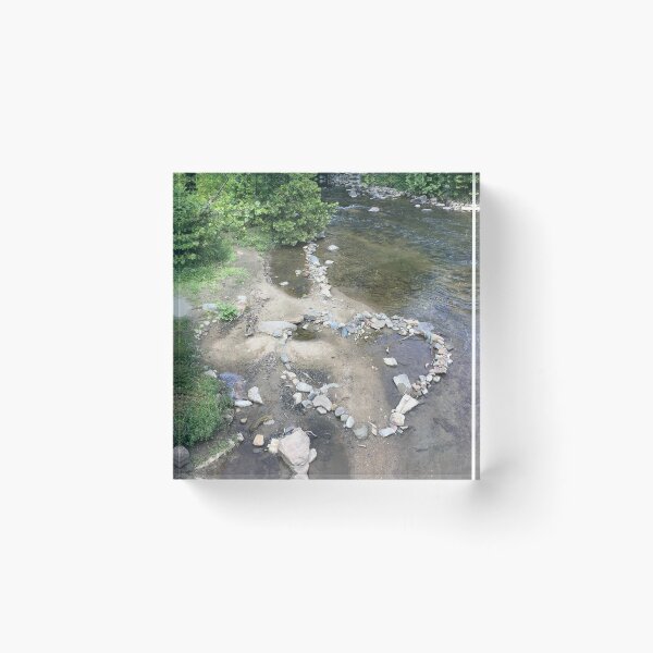 Item preview, River's Heart of Stone designed and sold by AffeldtImages.