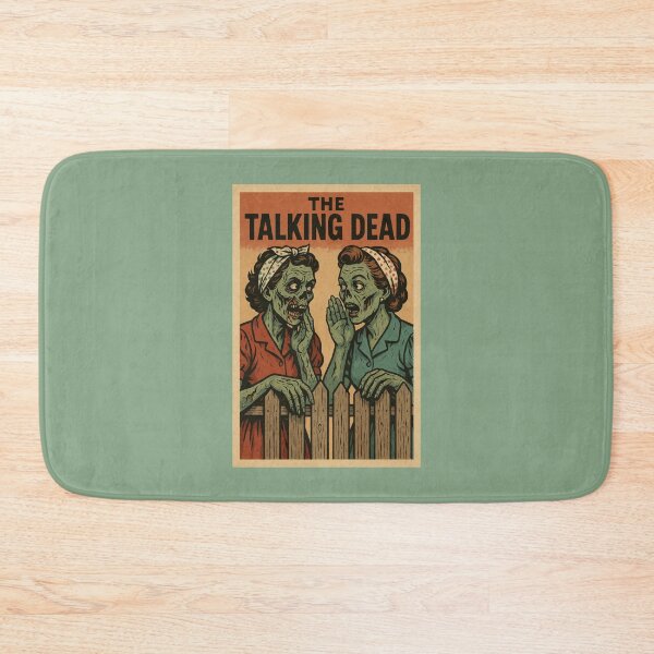 Item preview, The Talking Dead – Funny Zombie Gossip Parody designed and sold by hangmeart.