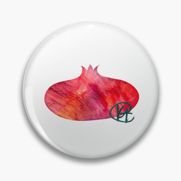 Item preview, Tye Dyed Pomegranate Art  designed and sold by Kalli Taub Art.