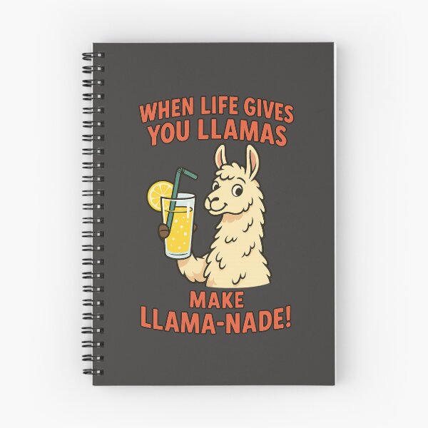 Item preview, WHEN LIFE GIVES YOU LLAMAS MAKE LLAMA-NADE designed and sold by GOOSEWHISPERER .