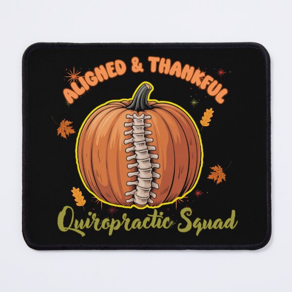 Item preview, "Thanksgiving Aligned & Thankful Chiropractic Squad  Funny Chiropractor Team Holiday  designed and sold by Nzgiftsandmore.