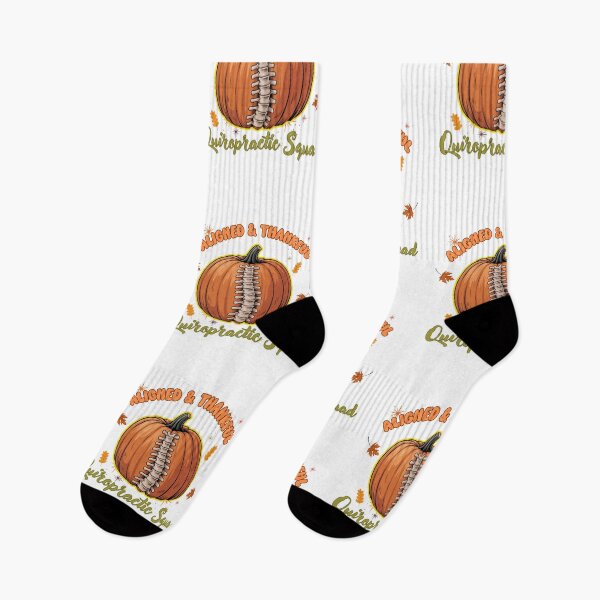 Item preview, "Thanksgiving Aligned & Thankful Chiropractic Squad  Funny Chiropractor Team Holiday  designed and sold by Nzgiftsandmore.