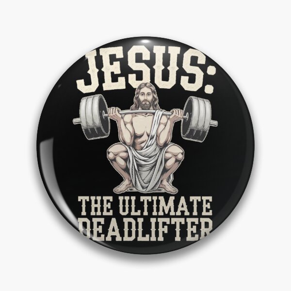 Item preview, Gym Meme Jesus designed and sold by CandyVenom.
