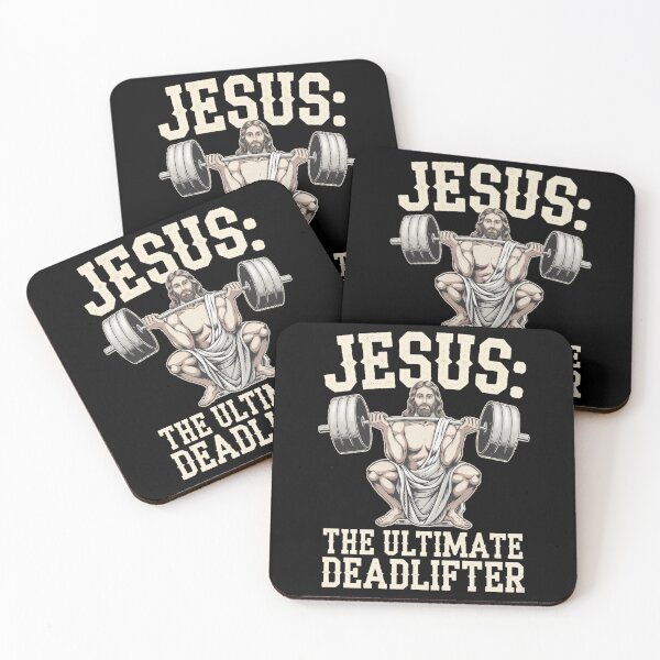 Item preview, Gym Meme Jesus designed and sold by CandyVenom.