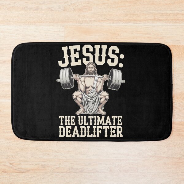 Item preview, Gym Meme Jesus designed and sold by CandyVenom.