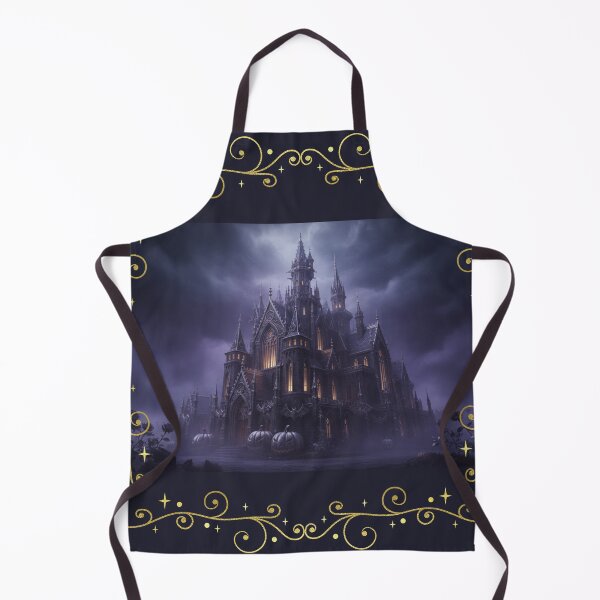 Item preview, Gothic Castle in the Purple Mist: Halloween Exclusive designed and sold by Studio Yvonne .